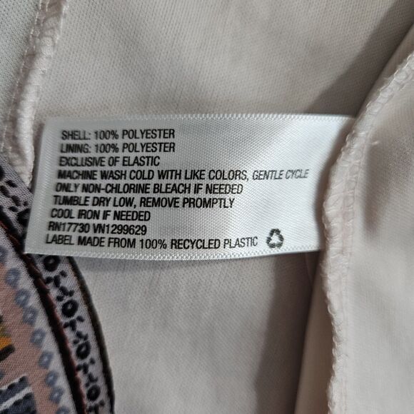 Xhilaration Dress Womens Small Multicolor Maxi Boho Casual Off The Shoulder - Picture 14 of 16